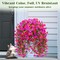 2 Packs Look Real Artificial Flowers for Outdoors, Fake Artificial Hanging Flowers for Outdoors